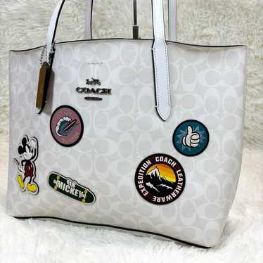 COACH Tote Bag Mickey Disney Collaboration