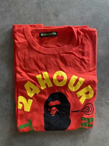 Bape Bape 24 Hours Television Tee