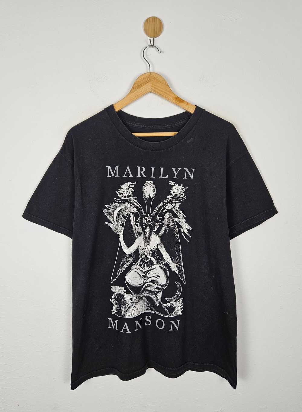 Band Tees × Marilyn Manson Marilyn Manson Bigger … - image 1