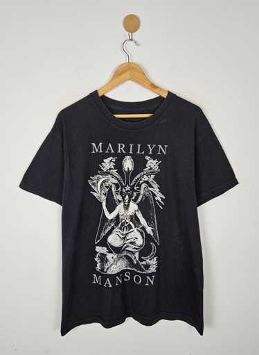 Band Tees × Marilyn Manson Marilyn Manson Bigger … - image 1