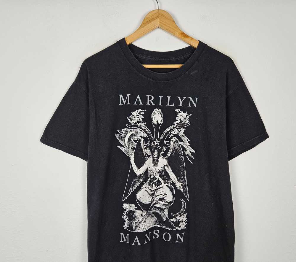 Band Tees × Marilyn Manson Marilyn Manson Bigger … - image 3