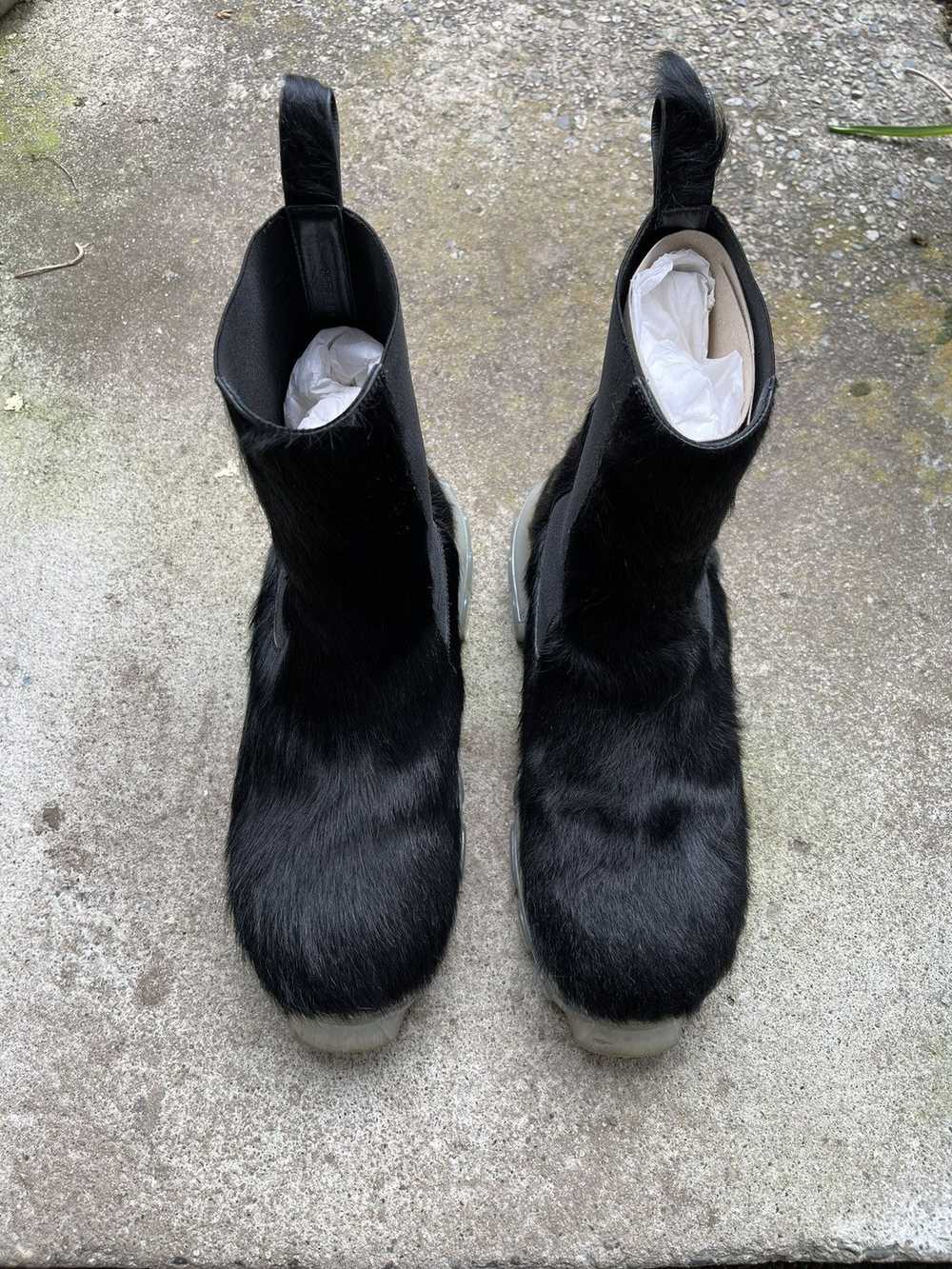 Rick Owens Aw22 cow hair tractor sole beetle bozo… - image 3