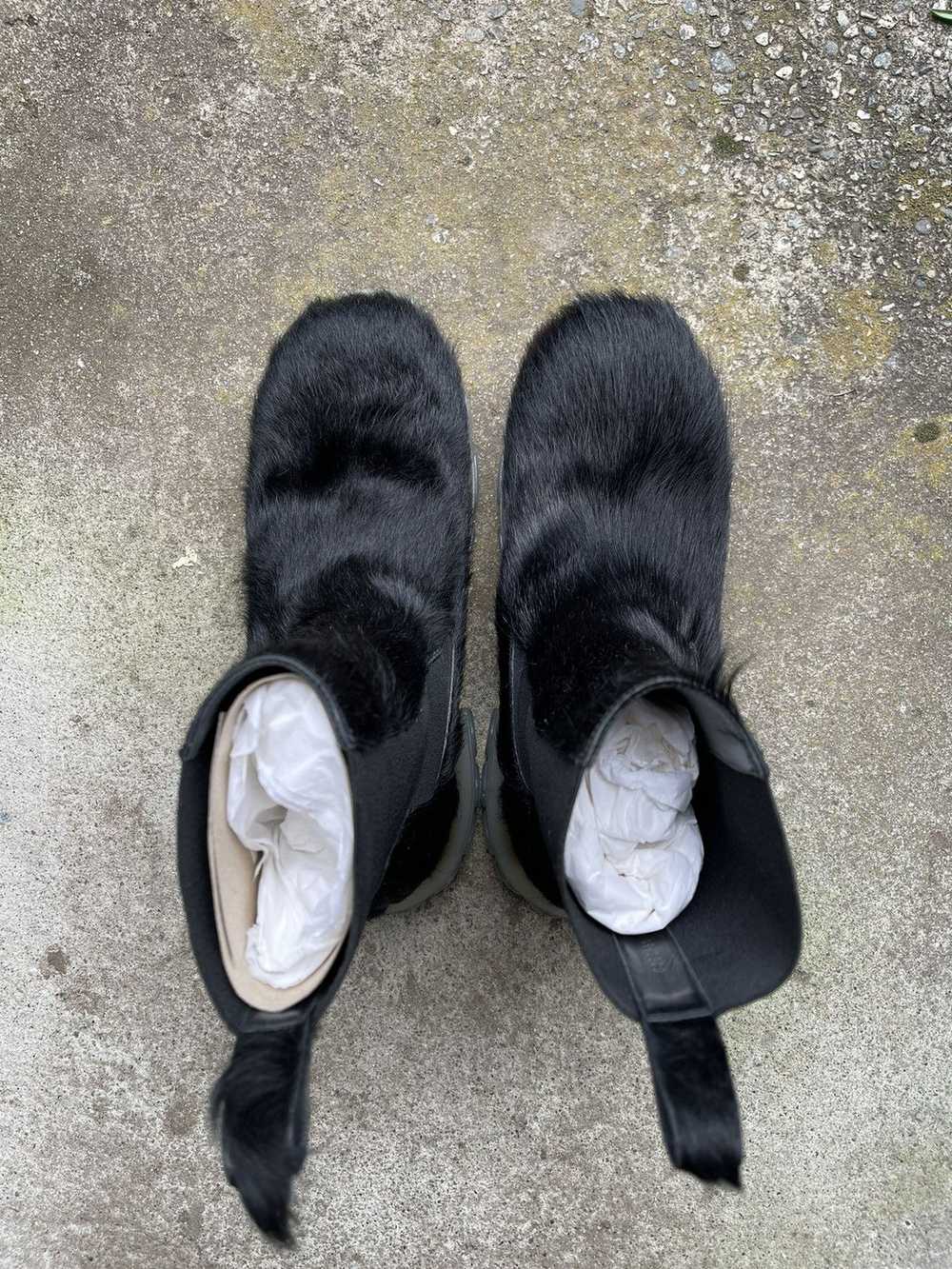 Rick Owens Aw22 cow hair tractor sole beetle bozo… - image 5