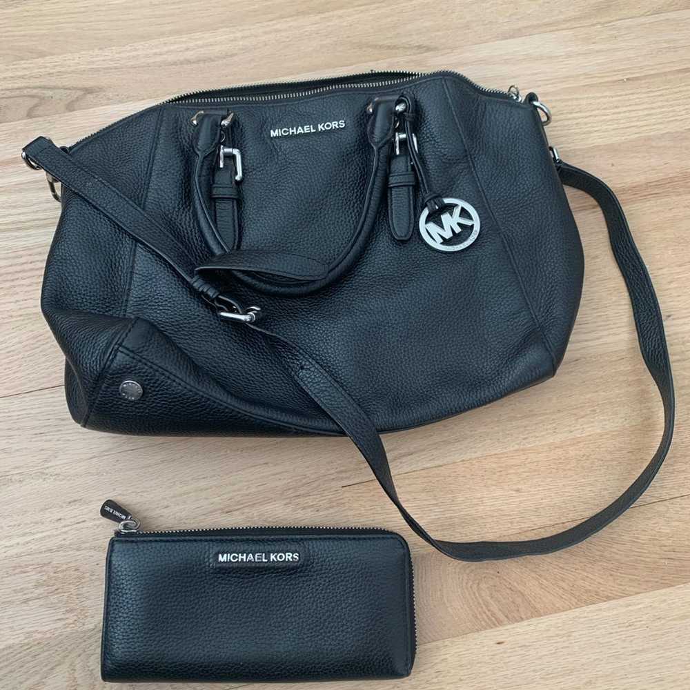 Michael Kors purse and wallet - image 1