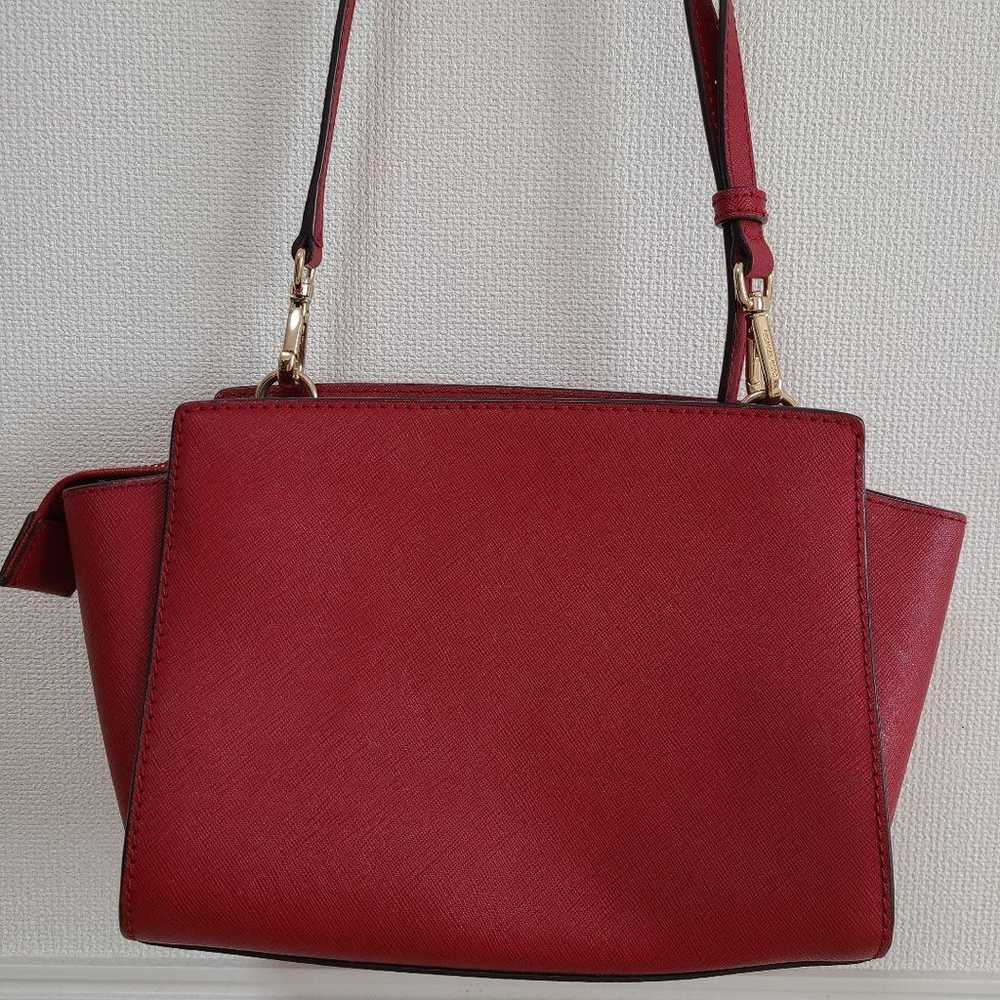 MICHAEL KORS Red Shoulder Bag in Excellent Condit… - image 2