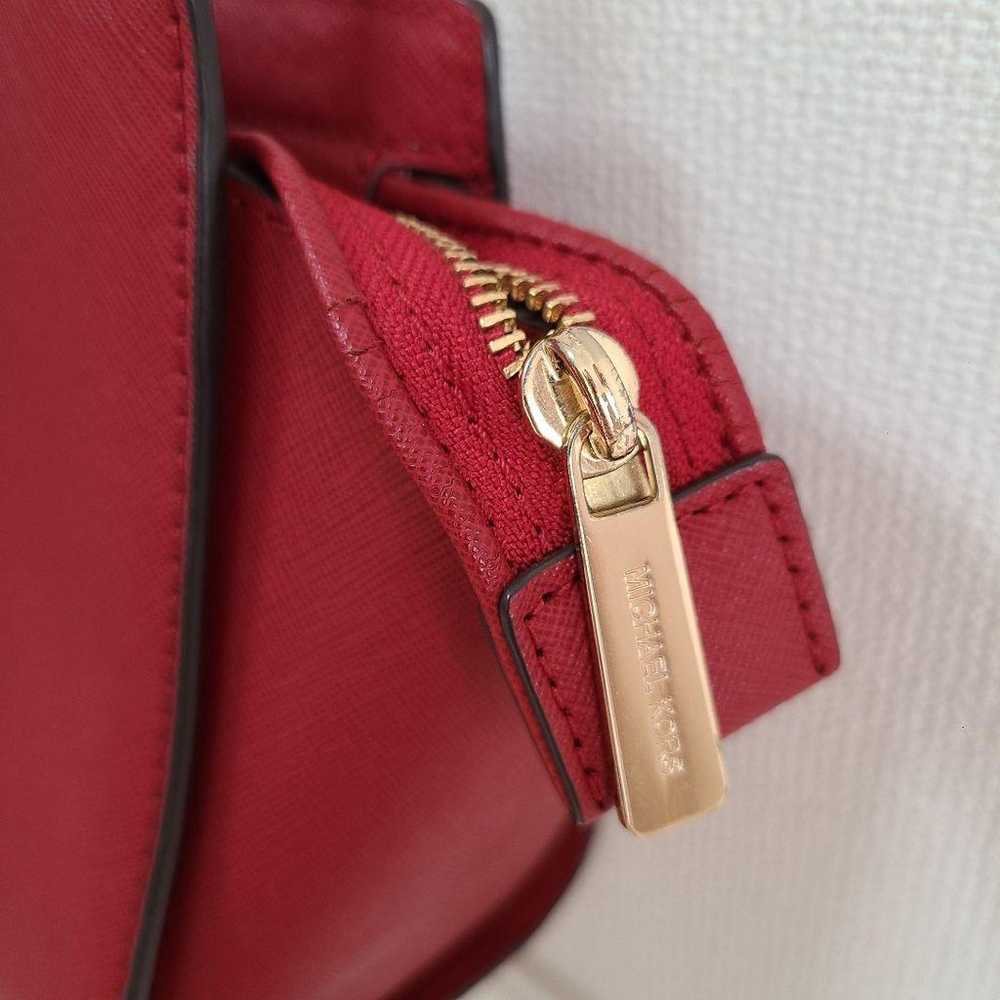 MICHAEL KORS Red Shoulder Bag in Excellent Condit… - image 6