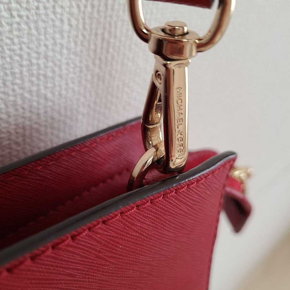 MICHAEL KORS Red Shoulder Bag in Excellent Condit… - image 7