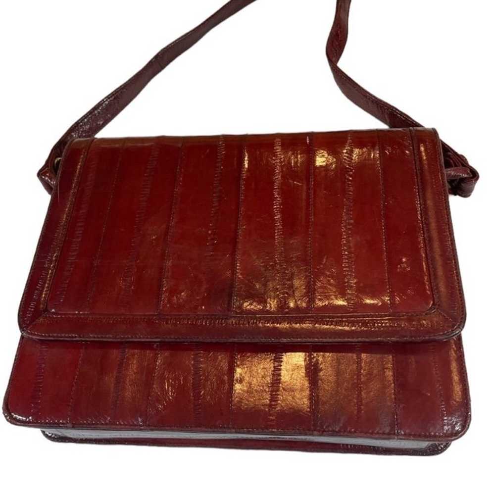 Lee Eel Leather Handbag - image 5