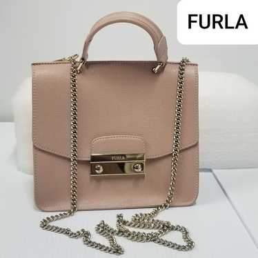 Super cute Furla  Julia small mini chain strap to… - image 1