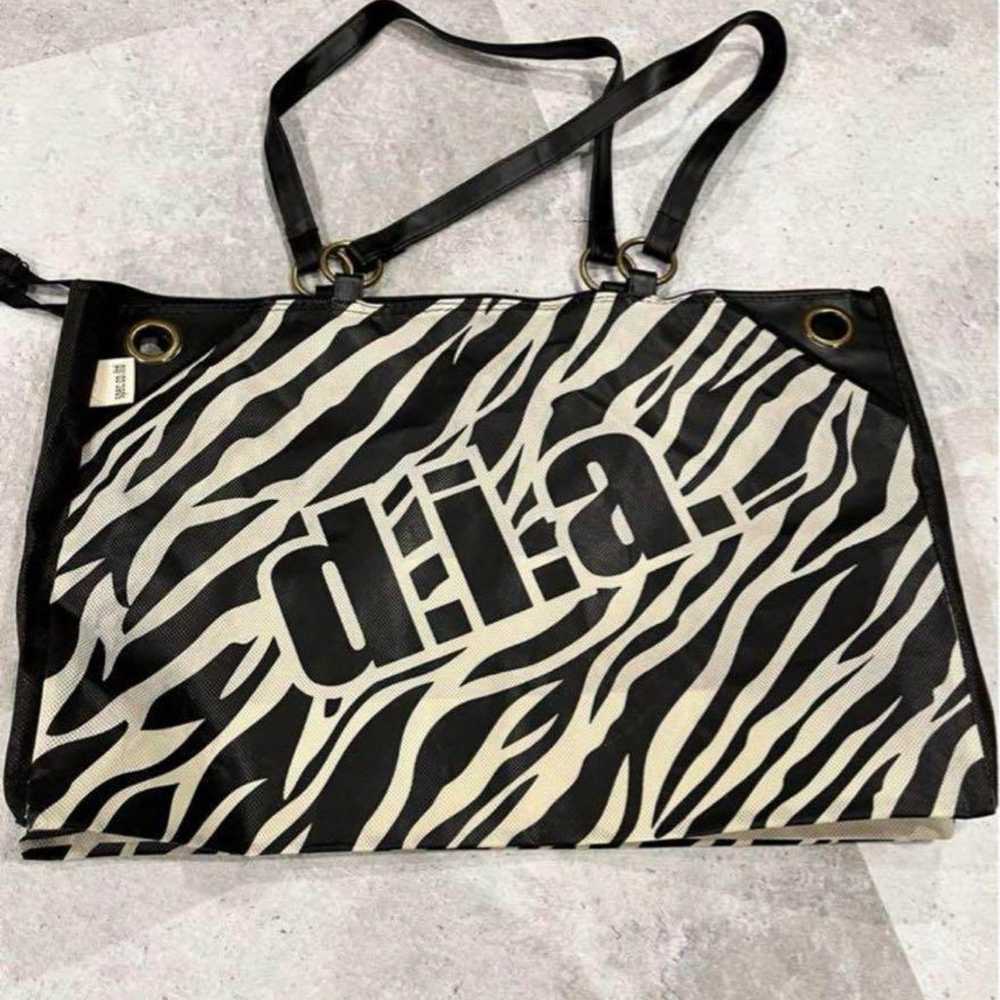 d.i.a. Rare Zebra Print Shopper Bag - image 1