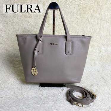 FURLA Handbag Shoulder 2way Greige Charm - image 1