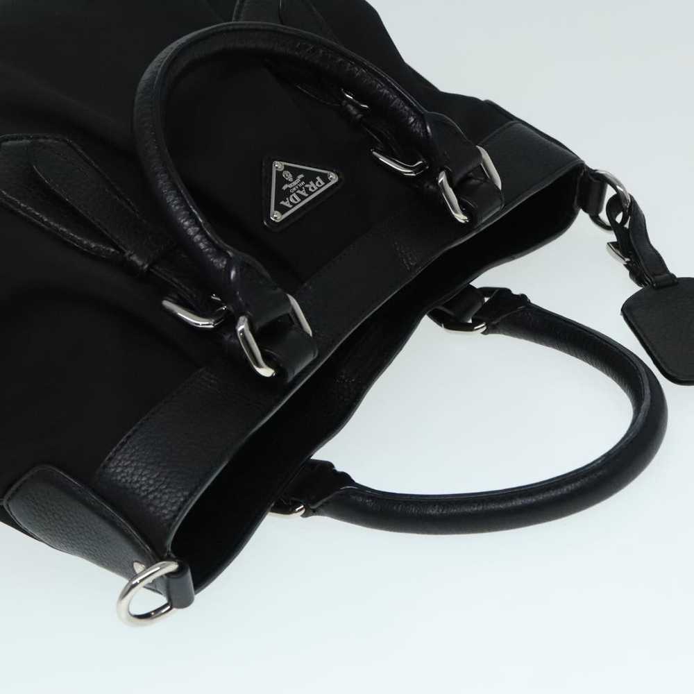 Prada Black Synthetic Handbag (Pre-Owned) - image 6