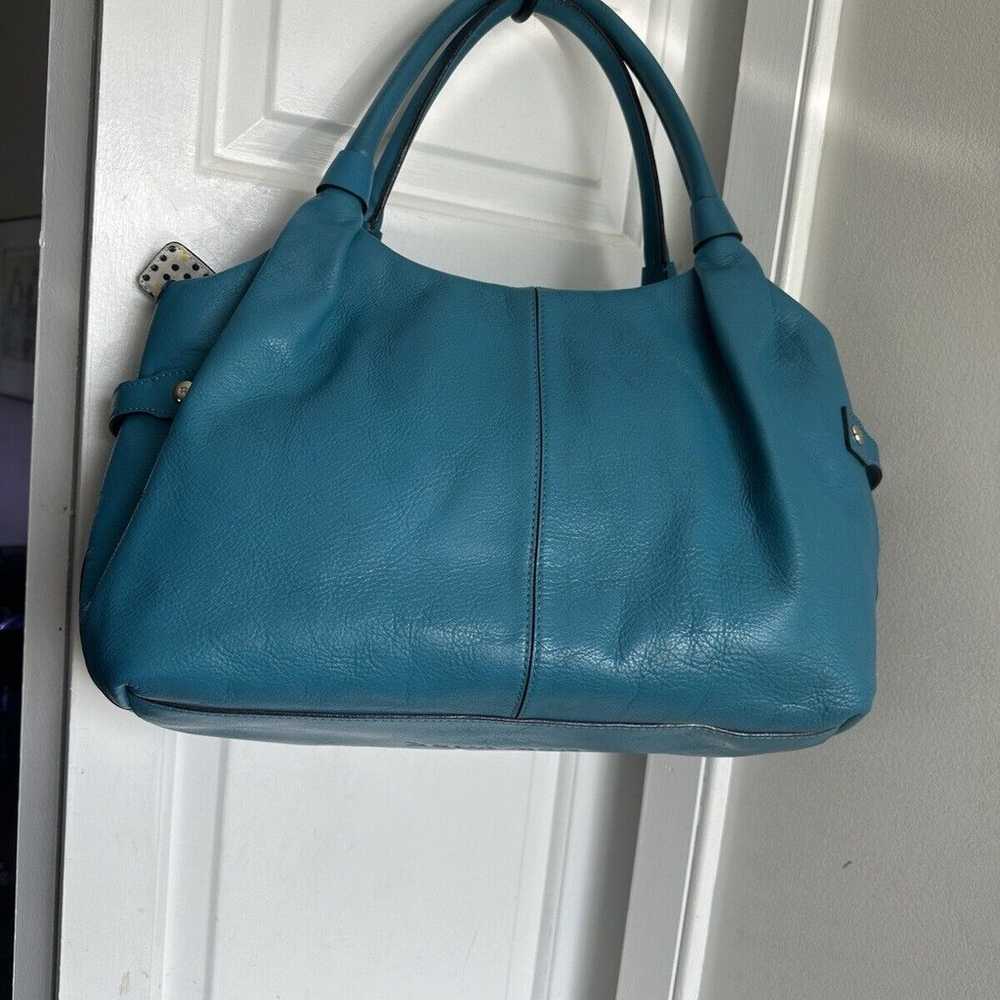 Kate Spade NY RARE Kent Stevie Alessandra Blue Le… - image 3