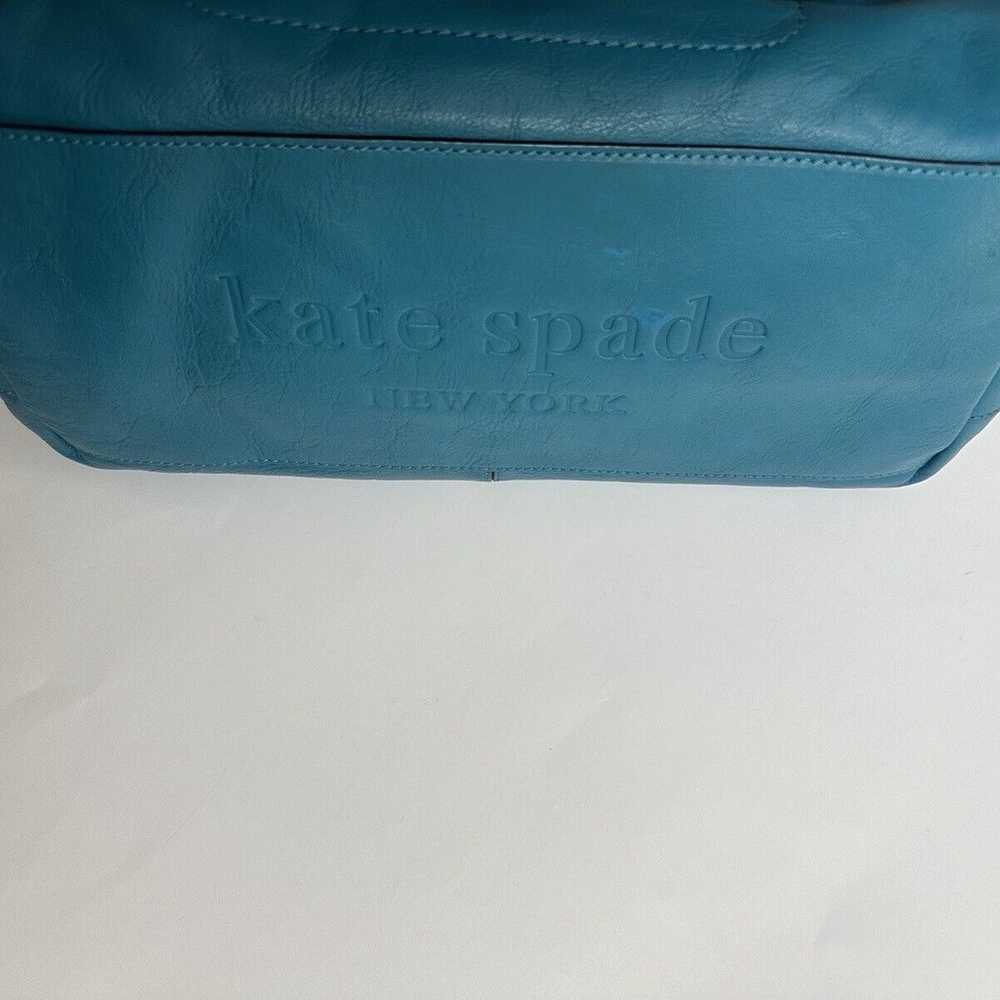 Kate Spade NY RARE Kent Stevie Alessandra Blue Le… - image 6