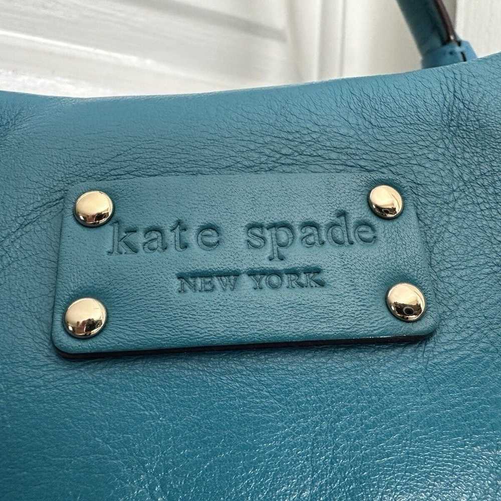 Kate Spade NY RARE Kent Stevie Alessandra Blue Le… - image 7