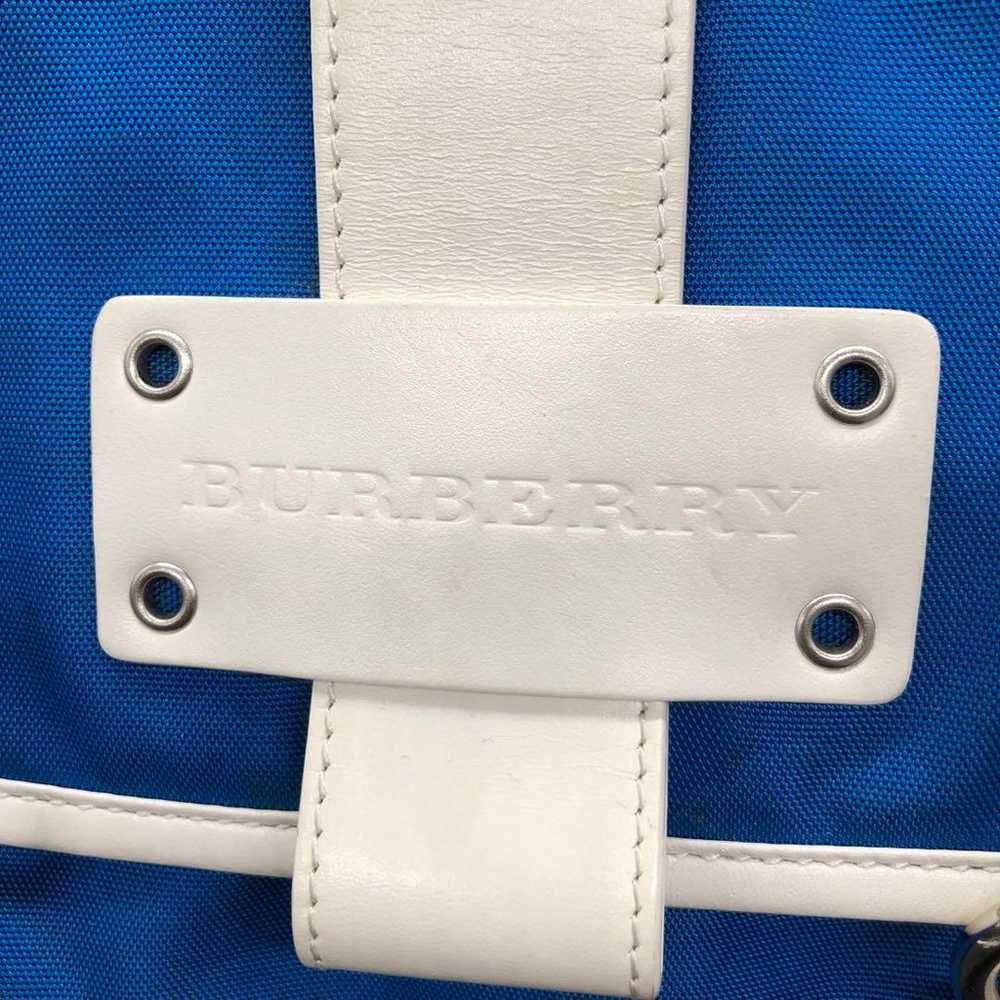 BURBERRY LONDON Shoulder Bag Blue White - image 8