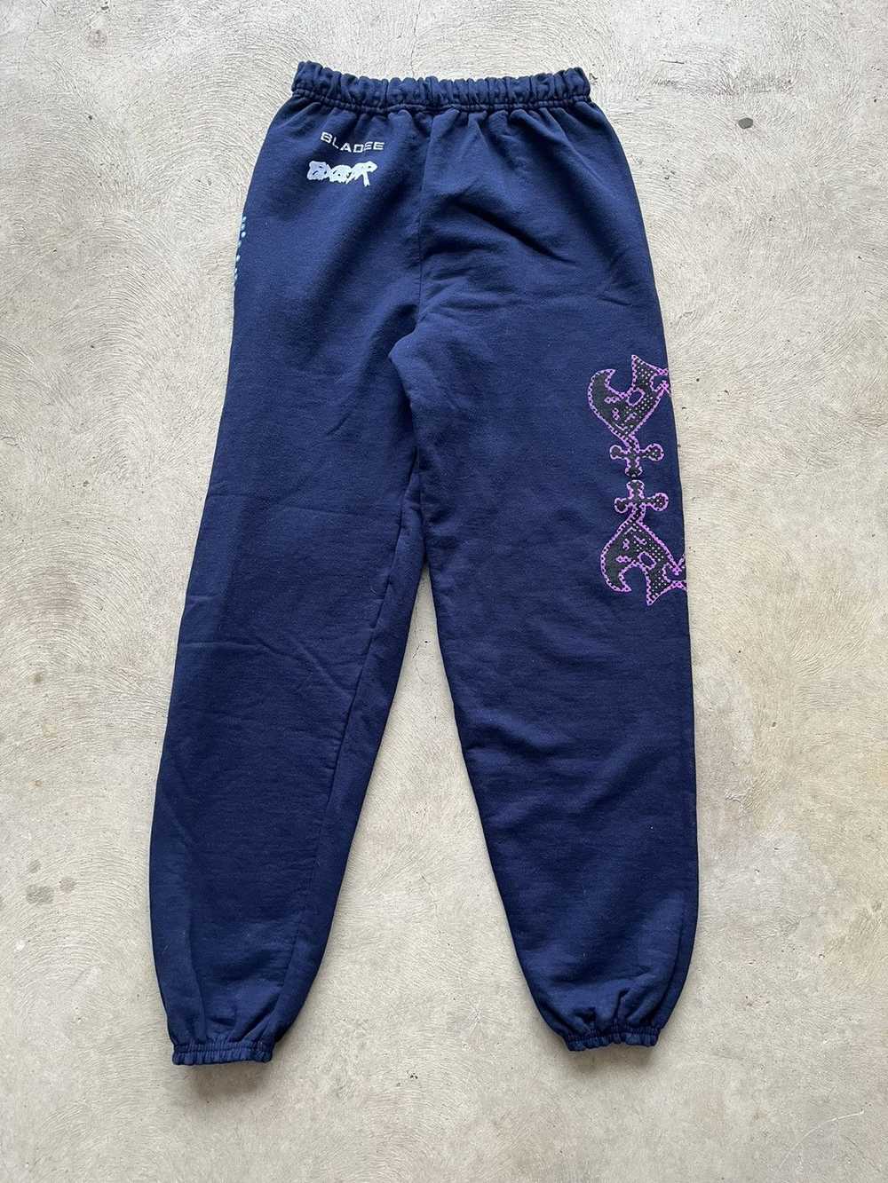 Drain Gang × Sad Boys Bladee Excelsior Sweatpants… - image 4