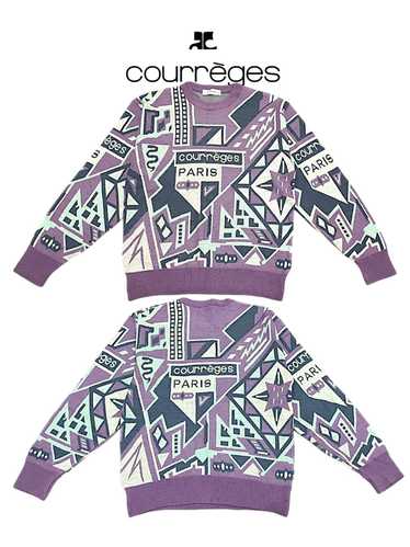 Courreges × Other Vintage Courreges Spell Out Logo Wh… - Gem Courreges × Other Vintage Courreges Spell Out Logo Wh… - Gem