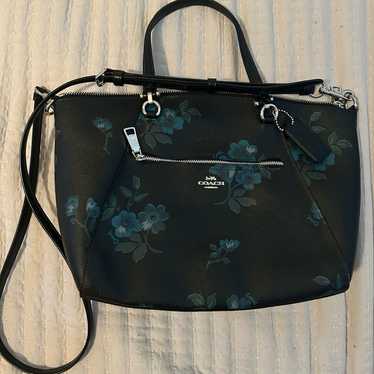 Coach Floral Print Purse