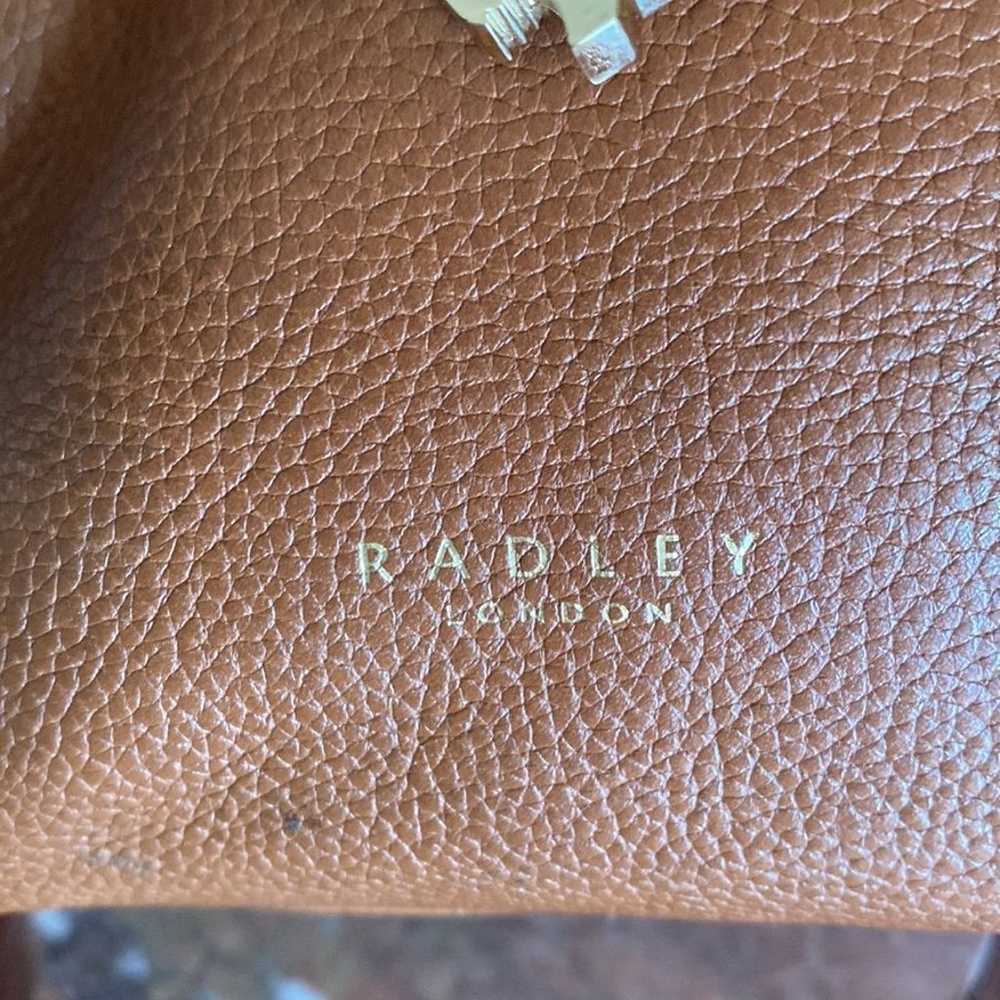 Radley London Globe Road Leather Satchel Handbag … - image 9