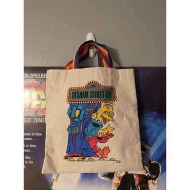 VTG 80-90s Sesame Street Live Canvas Bag: Big Bir… - image 1