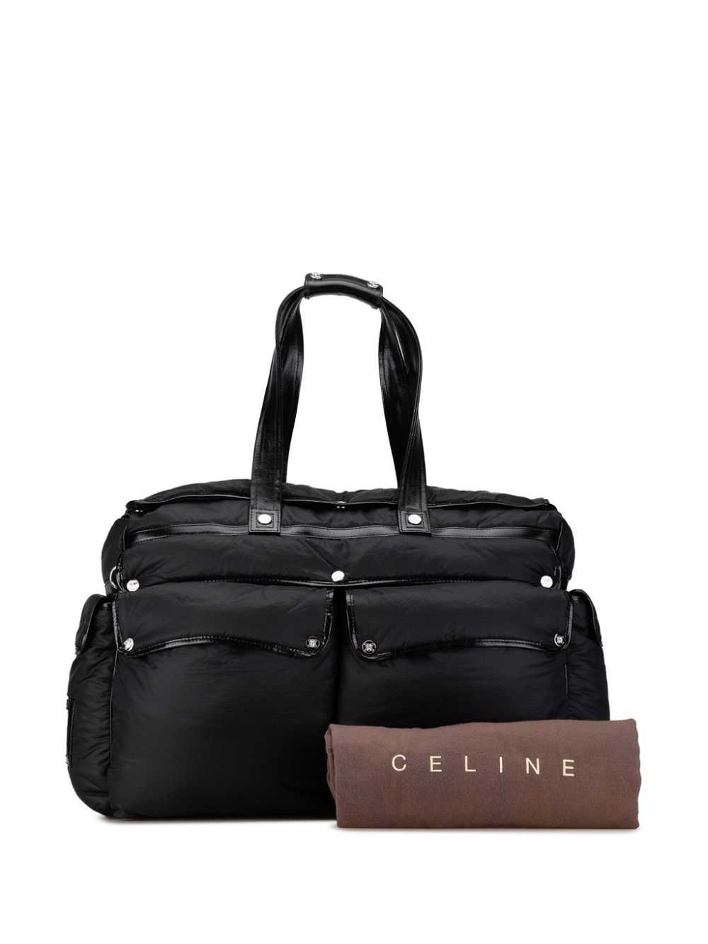 Céline Pre-Owned 2000 Nylon travel bag - Black - image 2