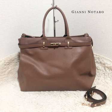 GIANNI NOTARO Leather Handbag 2way