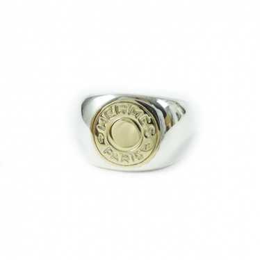 HERMES Ring SV925 Silver gold Serie No. 55 - image 1