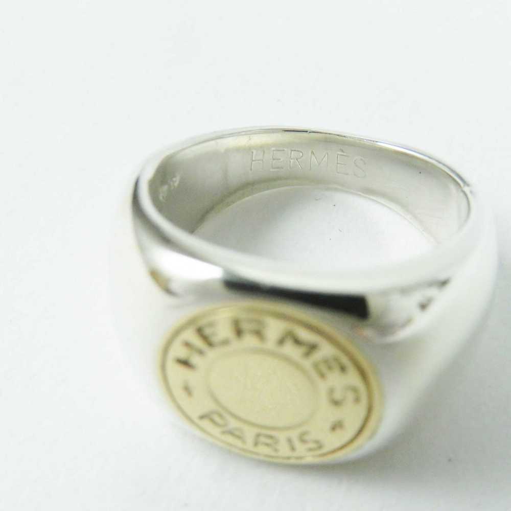 HERMES Ring SV925 Silver gold Serie No. 55 - image 5