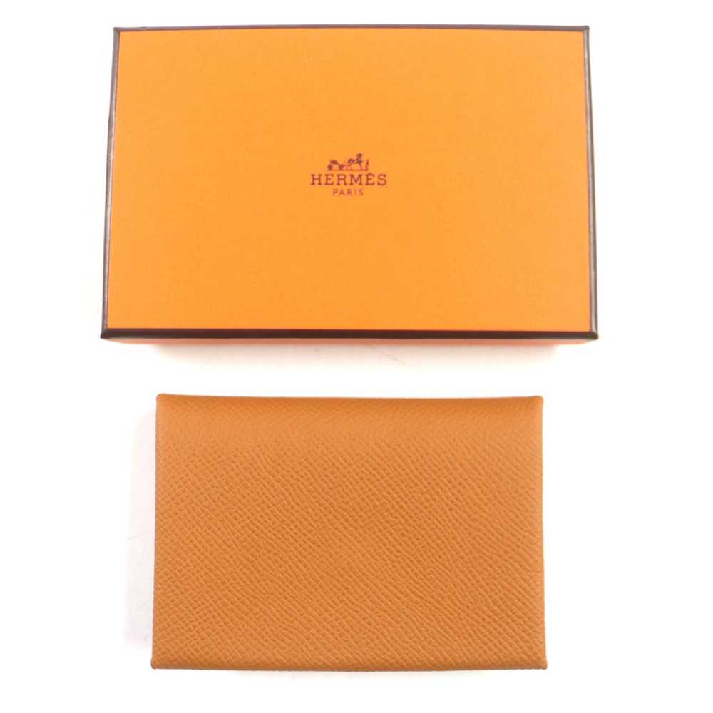 HERMES Coin case Epsom gold Calvi duo - image 2