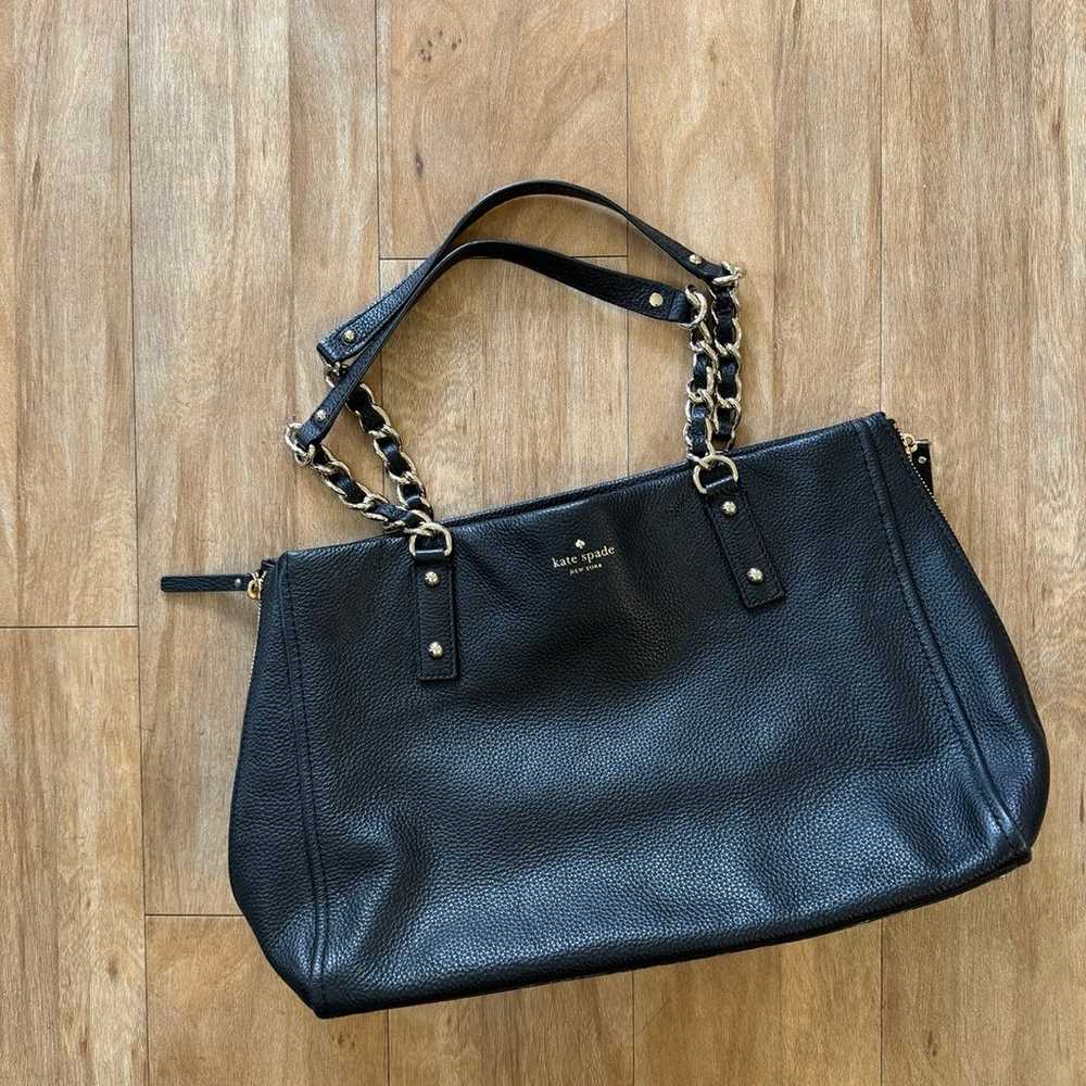 Kate Spade Cobble Hill Andee Tote Chainlink Black - image 2