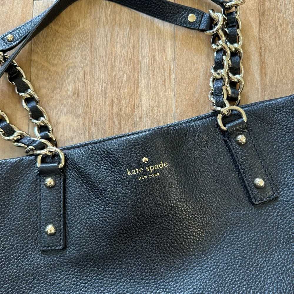 Kate Spade Cobble Hill Andee Tote Chainlink Black - image 3