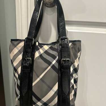 Burberry Canvas Bucket Tote