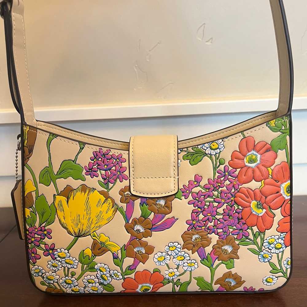 Coach Eliza Shoulder Bag With Floral Print - image 6