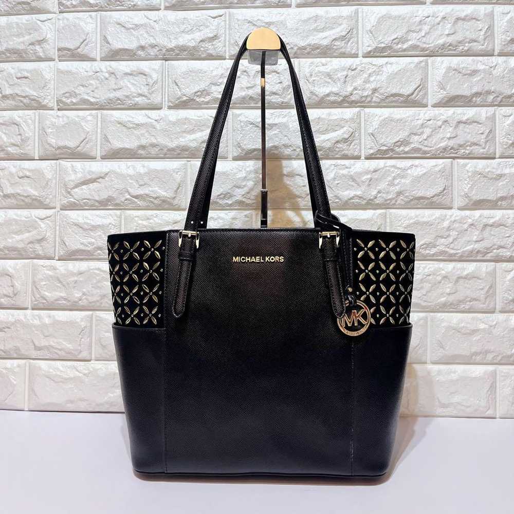 【Rare, Like New】Michael Kors Leather Suede Tote B… - image 2