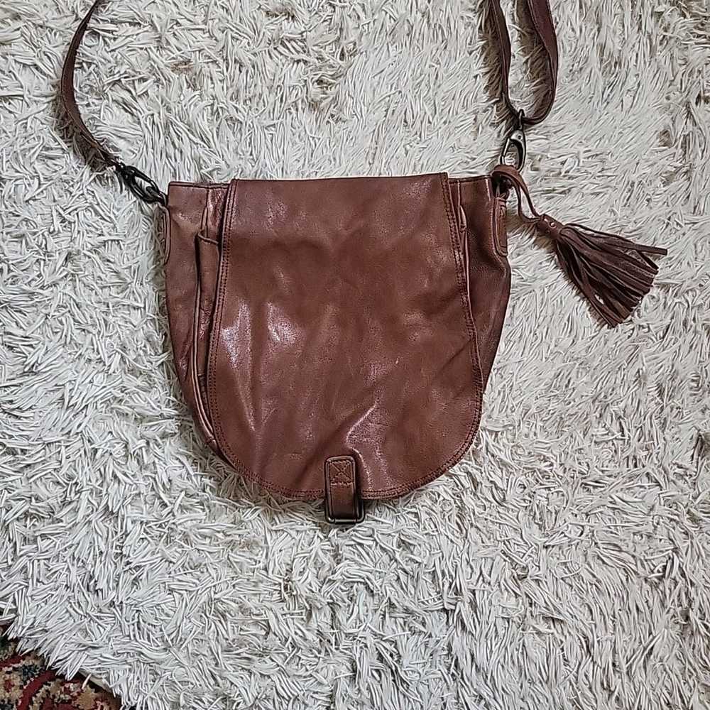 Something Like IKKS Final Touch Brown Crossbody B… - image 2