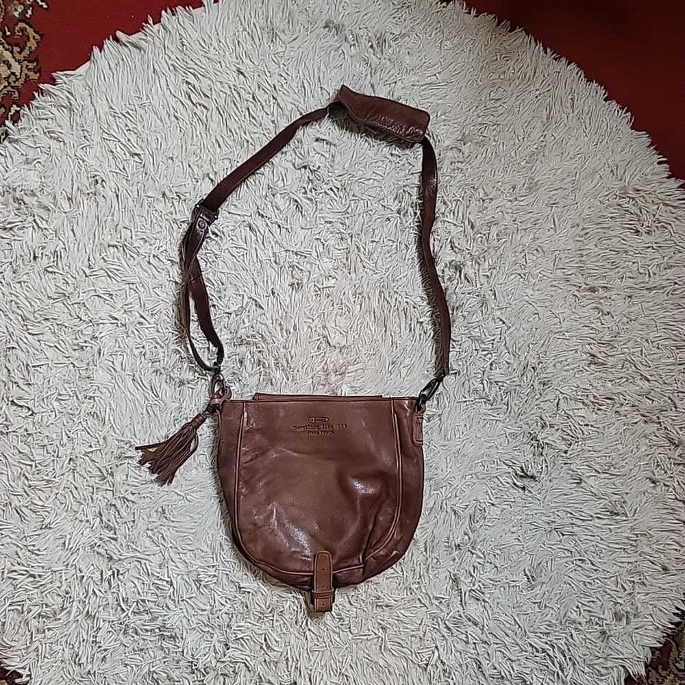 Something Like IKKS Final Touch Brown Crossbody B… - image 7