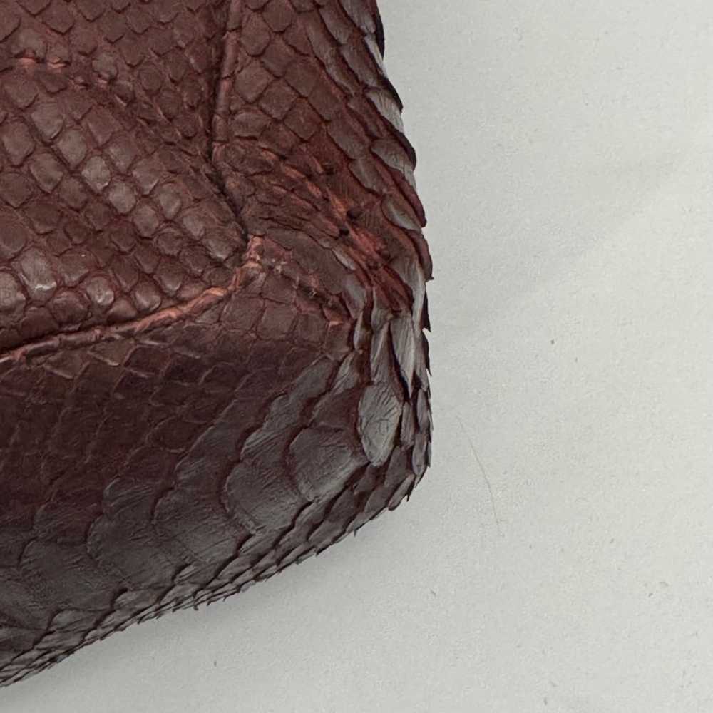 Hayward Python Burgundy Hobo Bag - image 7