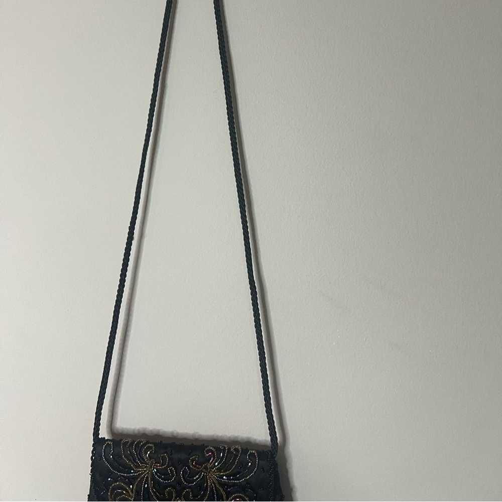 Hato Hasi Beaded Mini Crossbody Purse - image 2