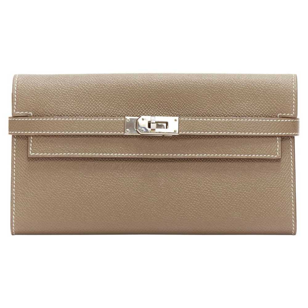 Hermès Leather clutch - image 1