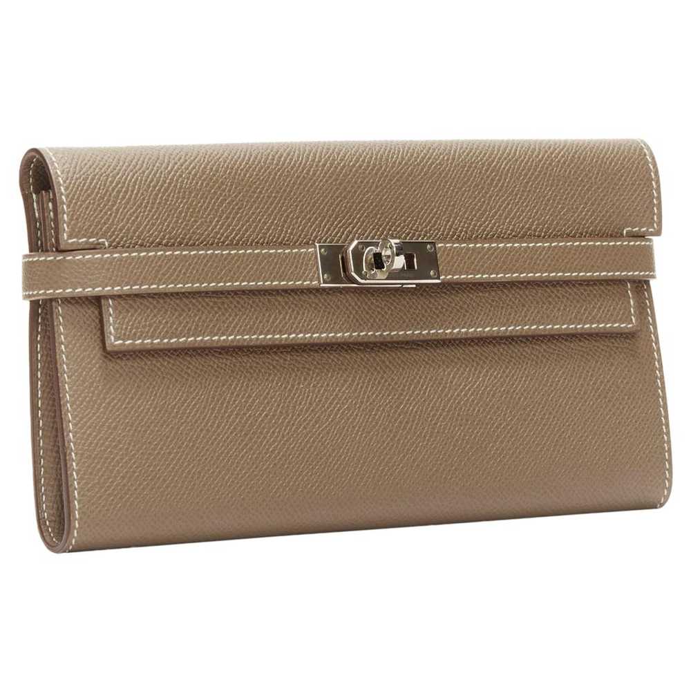 Hermès Leather clutch - image 2