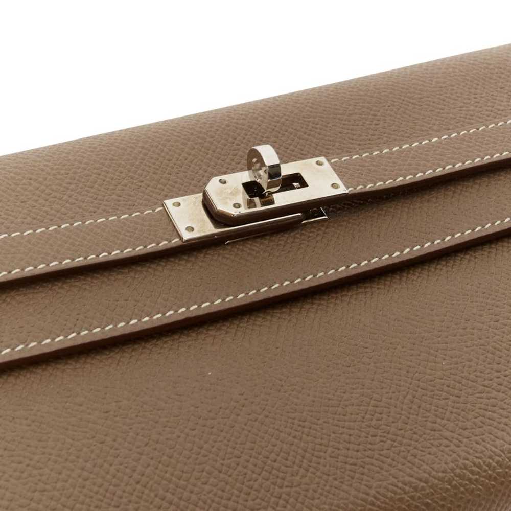 Hermès Leather clutch - image 5