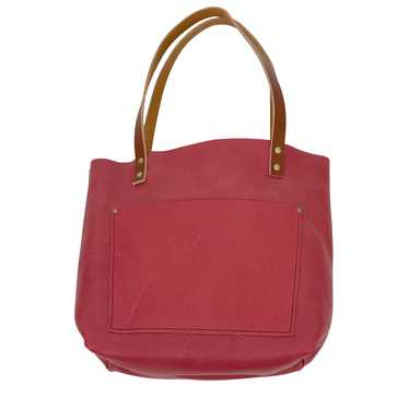 Portland Leather Medium Sugar Classic Tote with T… - image 1