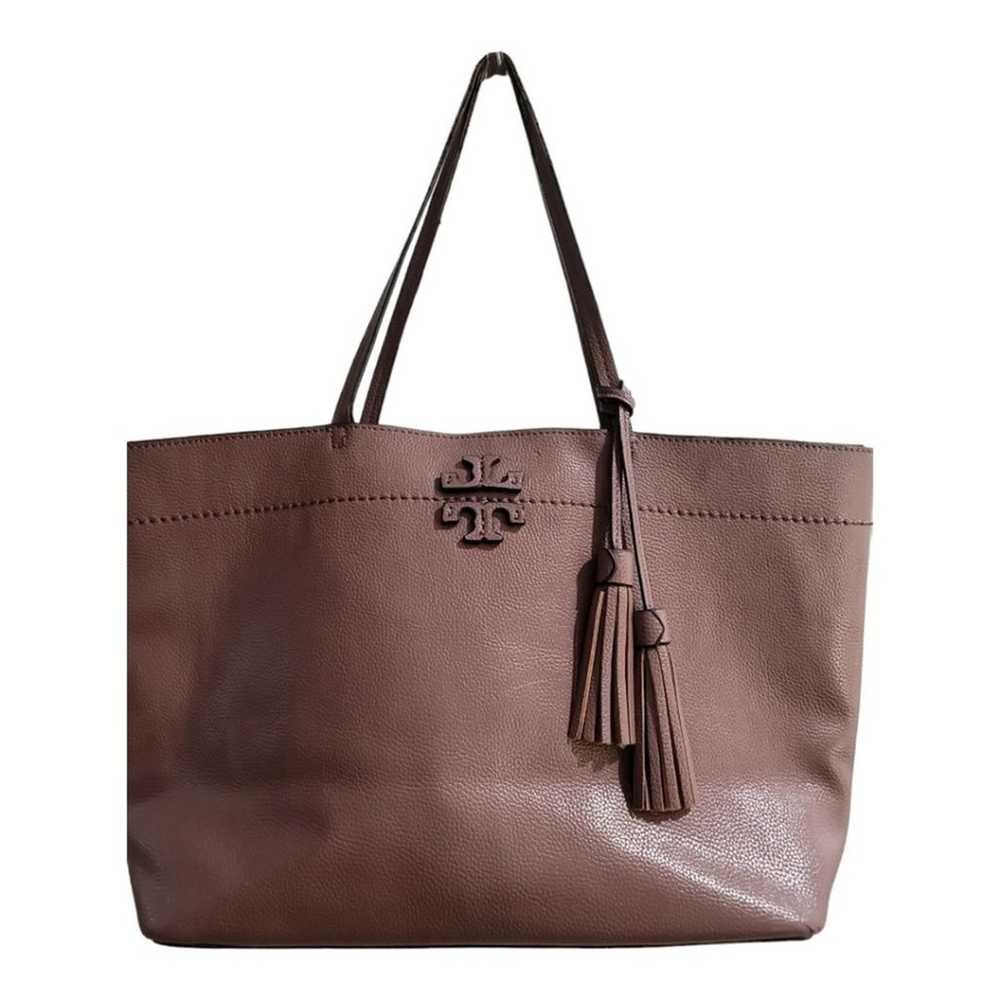 Tory Burch McGraw Pebbled Leather Tote - image 3