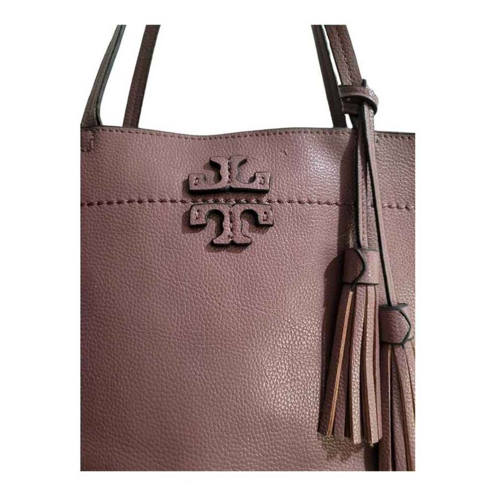 Tory Burch McGraw Pebbled Leather Tote - image 5