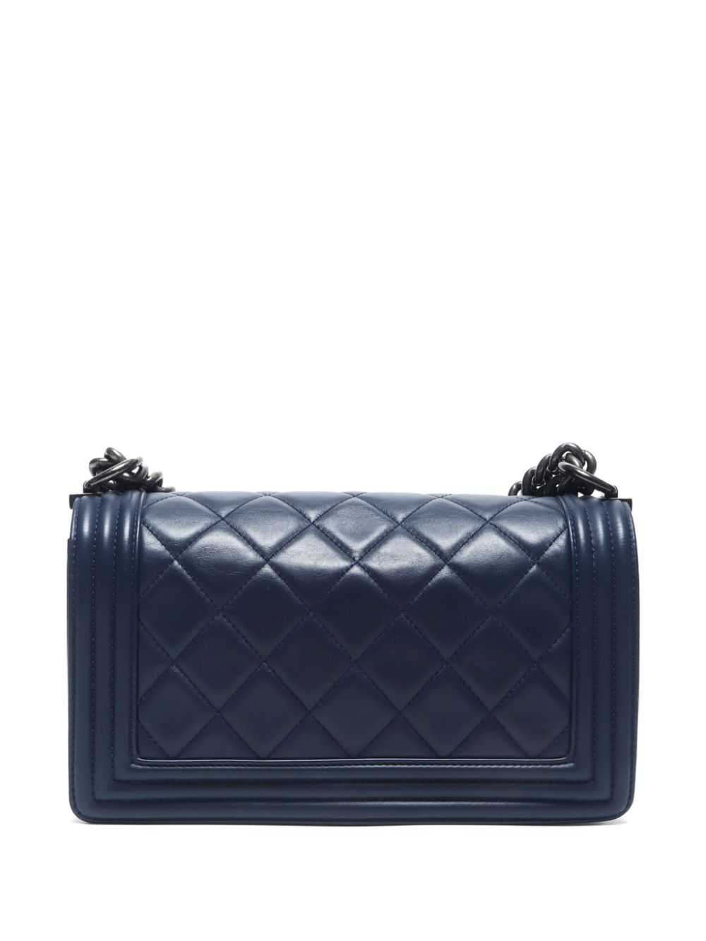 CHANEL Pre-Owned 2014 Boy shoulder bag - Blue - image 2