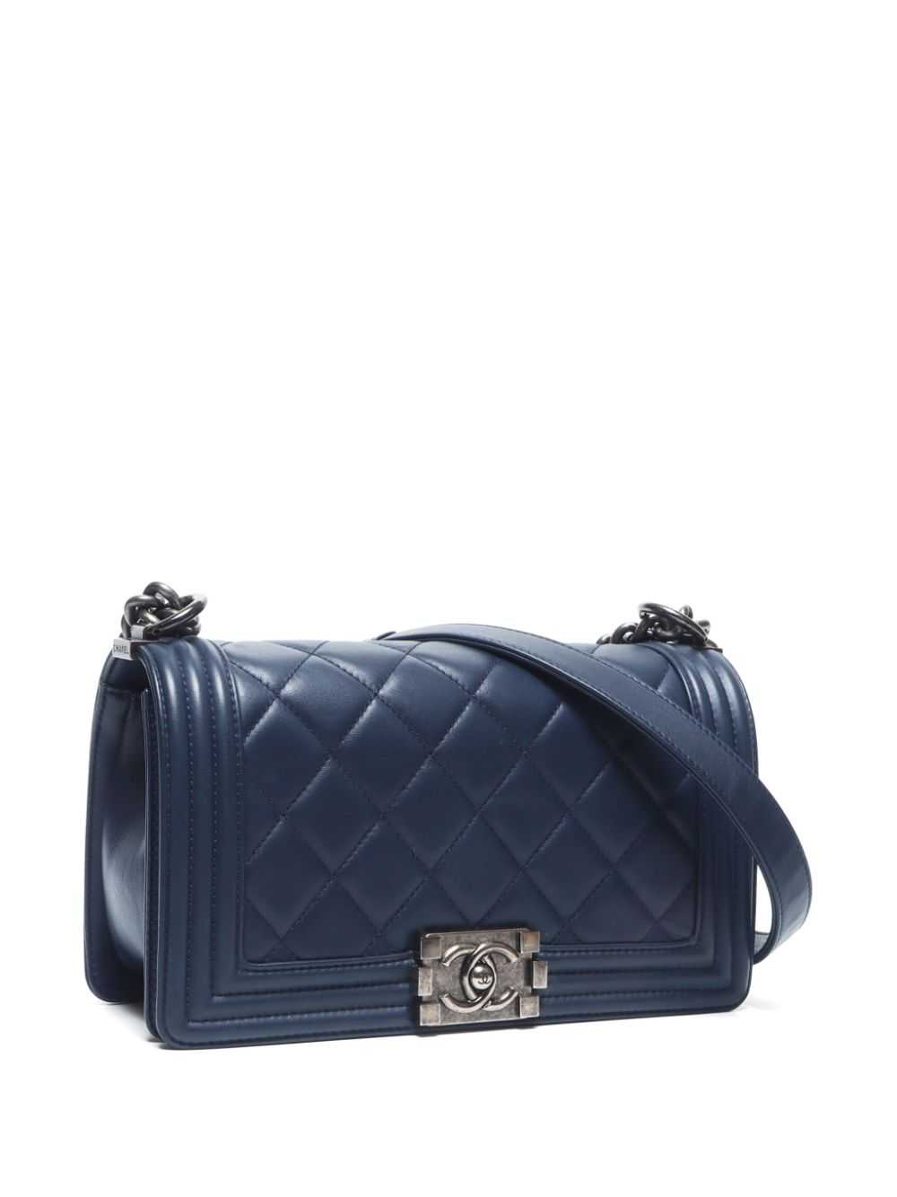 CHANEL Pre-Owned 2014 Boy shoulder bag - Blue - image 3