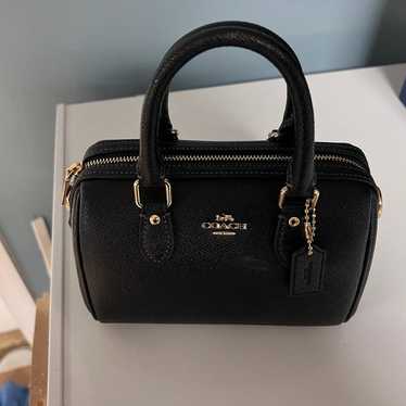 NWOT MINI BLACK COACH BAG