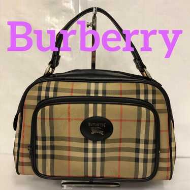 GAJB03-10 Burberry Nova Check Shadow Horse Handbag