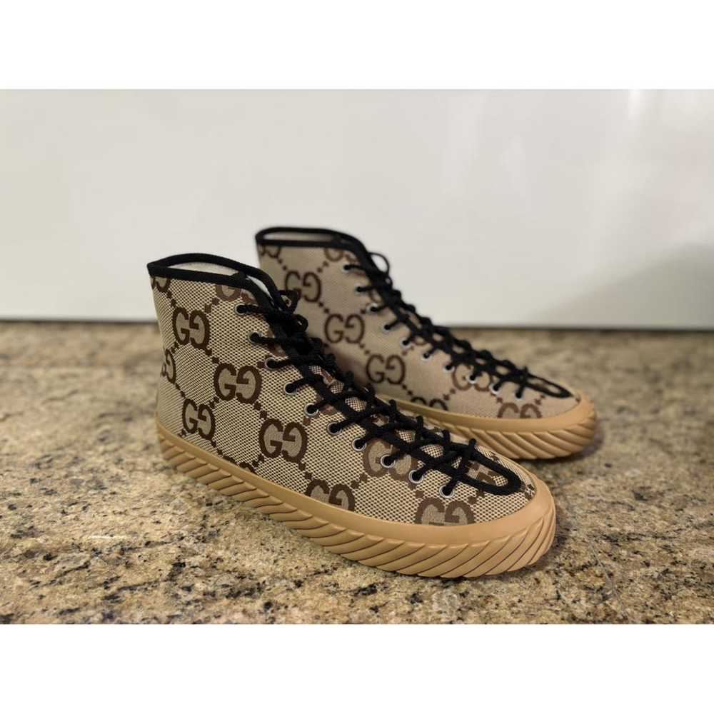 Gucci Cloth high trainers - image 7